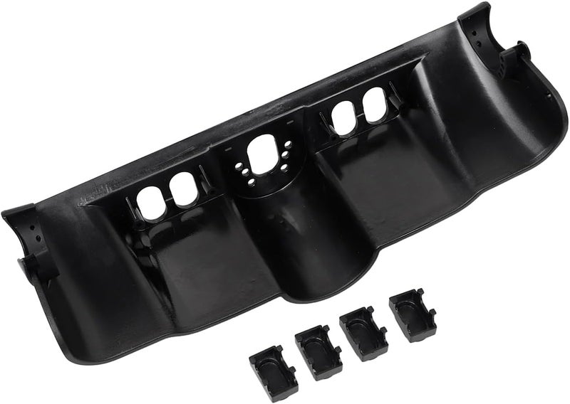 XMMT ABS Batwing Inner Fairing Cover with Switch Cap Kit Fits for Harley Touring Street Glide 2006-2013 Electra Glide Ultra Classic 1996-2013,Matte Black - Image 3